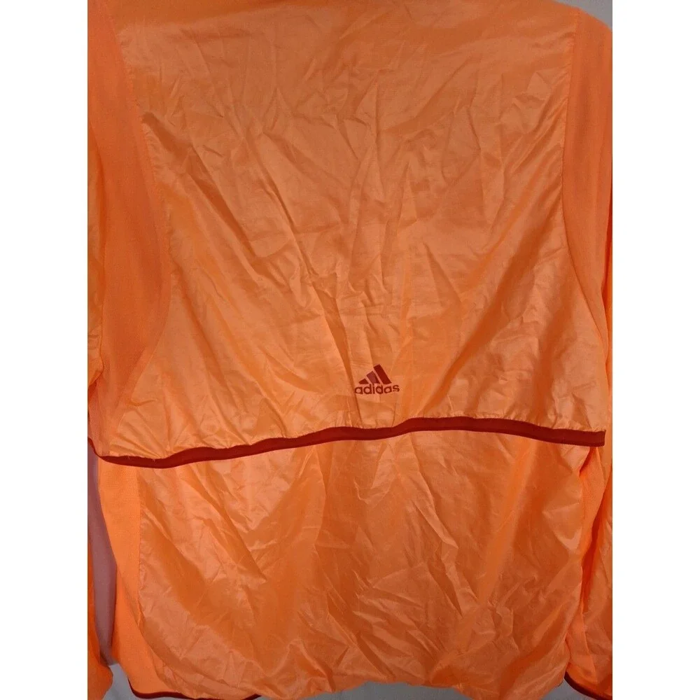 ADIDAS ADIZERO Climacool Formation Orange Unisex Windebreaker Jacket Size XL